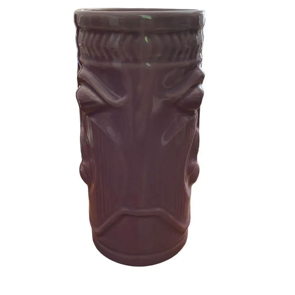 Tiki Mug Purple Accoutrements 2001 Ceramic